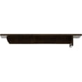 thumbnail image 6 of Ekena Millwork 3"W x 14"D x 2"H Heaton Hidden Support Steel Bracket w/ 10" Support Depth, Antiqued Brass, 6 of 11