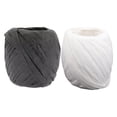 thumbnail image 1 of Dosaele2 Rolls Craft Raffia Ribbon Paper Bows for Wrapping Twine Pink, 1 of 8