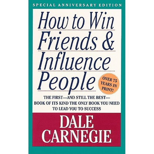 How To Win Friends And Influence People The Only Book You Need to Lead You to Success Walmart
