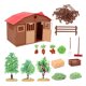 thumbnail image 4 of Modelo de granja de simulación, casa de tamaño miniatura, accesorio de de arena, casa de muñecas para figuras de acción, colección de Zulema Figuras de acción de PVC Juguetes, 4 of 8