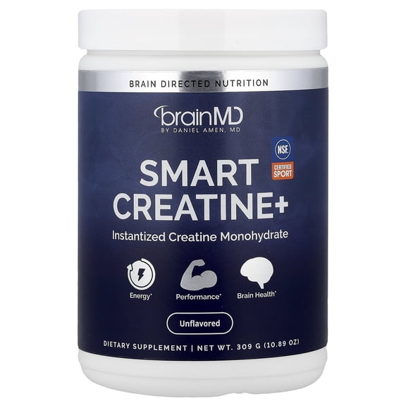 BrainMD Smart Creatine , Unflavored, 12.35 oz (350 g)