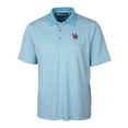 thumbnail image 2 of Men's Cutter & Buck Light Blue Ole Miss Rebels Forge Tonal Stripe Stretch Polo, 2 of 3