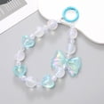 thumbnail image 4 of Hand-Painted Butterfly Keychain Phone Chain Candy Color Phone Hanging Rope Beaded Hand Rope Anti Fall Wrist Strap, 4 of 4