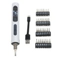 thumbnail image 2 of Mini Tournevis Électrique Réglages de Torsion Réglables Ensemble de 32 Bits Batterie Rechargeable Charge Rapide pour Réparation, 2 of 7