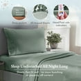 thumbnail image 4 of California Design Den Sheet Sets, Natural 100% Cotton Sheets, Soft Luxury 400 Thread Count Sateen Bedding Sheets Set, Deep Pocket Cooling Sheets, 4 of 8