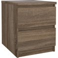thumbnail image 1 of Tvilum Scottsdale 2 Drawer Nightstand, Truffle, 1 of 5