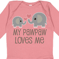 thumbnail image 4 of Inktastic My Pawpaw Loves Me Grandchild Boys or Girls Long Sleeve Baby Bodysuit, 4 of 5