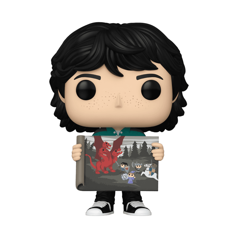 Funko Pop! Television: Stranger Things - Mike Wheeler with Painting Vinyl Figure