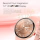 thumbnail image 3 of 2022 Versión global más nueva XINJI G2 Reloj inteligente Pantalla AMOLED de 1,2 pulgadas BT5.0 3TM XINJI Rosa, 3 of 7