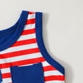 thumbnail image 5 of EnJoCho Toddler Baby Boy Sleeveless Tank Tops Shorts Set Fourth of July Clothes Cute Boys Summer Clothes Outfits 2pcs, 5 of 9