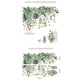 thumbnail image 5 of Tropical Leaves Wall Decals Hanging Vines Green Plants Wall Stickers Living Room Bedroom Office Wall Decor, 5 of 5