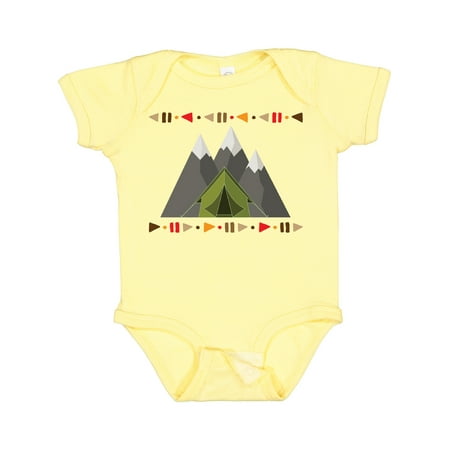 

Inktastic Camping Hiking Mountain Adventure Gift Baby Boy or Baby Girl Bodysuit