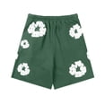 thumbnail image 3 of Pantalones cortos estampados informales para mujeres y hombres, tendencia de moda urbana con bolsillos, pantalones casuales, 3 of 3