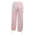 thumbnail image 4 of Clearance Fashion Ladys High Waisted Pants Fashion Women Trousers Full Pants Casual Straight Solid Color Suit Pants, 4 of 4