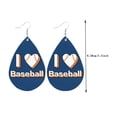 thumbnail image 3 of SUSHANG Mother'S Day Earrings Mother'S Day Mom Bear Leather Earrings Water Drop Printed Earrings Fashion Earrings, 3 of 7