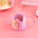 thumbnail image 5 of BRIGHTFUFU Gradient Rainbow Kids Party Sombreros Sombreros de cumpleaños para bebés Tocado de fiesta decorativo (1 año de edad), 5 of 7