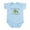 Sky Blue, variant on CafePress - My Uncle Says I'm A Keeper Baby Creeper - Baby Light Bodysuit, Size Newborn - 24 Months