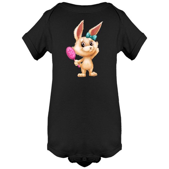 Bunny With A Mirror Bodysuit Infant -Image by Shutterstock,  24 Months