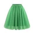 thumbnail image 1 of Jupe en Maille Mi-Longue Évasée Plissée à Taille Drapée Douce pour Femme - Idéale pour les Fêtes, 1 of 2