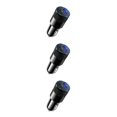 thumbnail image 3 of Riwesomey Adaptador de carga para automóvil de aleación de aluminio 3.1A Carga rápida universal Dashcam Teléfono Tablet Toma de corriente Type1 NO1, 3 of 6