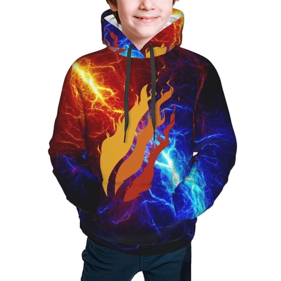Preston-playz Kids' Hoodie 3d Print Sweatshirt Soft Pullover Hooded With Big Pockets For Boys Or Girls Small