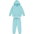 thumbnail image 2 of Unisex Kids' and Toddlers' Modern Sweatsuit Set, 2 Piece Hooded Outfit, Pack of 2, 2 of 3