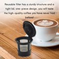 thumbnail image 4 of QJUHUNG 1pc Reusable K-Cup Coffee Filter for Keurig 1.0 & 2.0 Brewers  BPA-Free Universal Fit  Refillable Plastic Coffee Pod ZZZ, 4 of 5