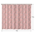 thumbnail image 5 of Pink Cow Pattern Shower Curtain 84"x72" ,Bathroom Decorative Shower Curtains Set with 12 Hooks,Modern Waterproof Washable Shower Curtain, 5 of 6