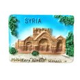 thumbnail image 1 of Imán de resina 3D para nevera del monasterio de San Samaán de Siria, 1 of 2
