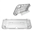 thumbnail image 3 of BISEN Case For Nintendo Switch OLED (2021), Clear TPU Protective Cover Armor, Shock Adsorption, Drop Protection, 3 of 5