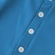 thumbnail image 4 of Ceisia Men's Relaxed Fit Short Sleeve Stand Collar Henley Shirt Waffle Knit Solid Color Casual Top Sky Blue M Gifts, 4 of 7