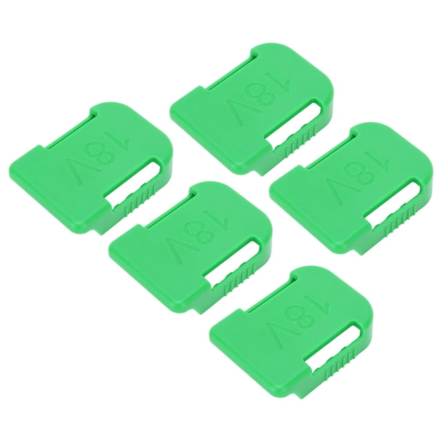 Ranura para soporte de batería, 5 piezas, soporte de batería de 18 V de uso dual, soportes de batería, rendimiento potente