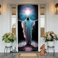 thumbnail image 4 of Outdoor Easter Decor Door, Easter Door Curtain Suitable For Large Party Supplies Room Garden Wall Decoration Holiday Decoration Background, 4 of 6