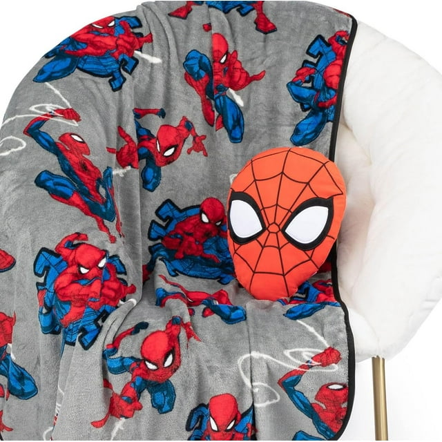 Juego de ropa de cama Jay Franco Spiderman Nogginz Throw 102 x 127 cm