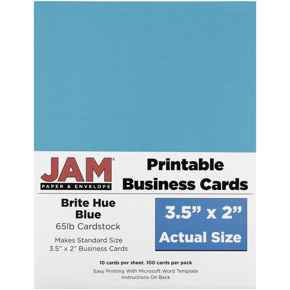 walmart print business cards