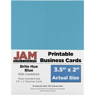 Avery Clean Edge Business Cards, 2 x 3.5, Glossy, 200 (8859) 