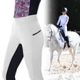 thumbnail image 2 of relayinert Polyester Made Horse Riding Pants For Scratch-proof And Tear-resistant Performance Exquisite Craft khaki M, 2 of 6