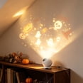 thumbnail image 5 of Halloween-themed Projector Light - 360° Rotating LED Night Light with Adjustable Angle Base, USB Powered Ambient Galaxy Lighting for Bedroom, Living Room, Meditation Space, Home Theater Decor, Gift, 5 of 6