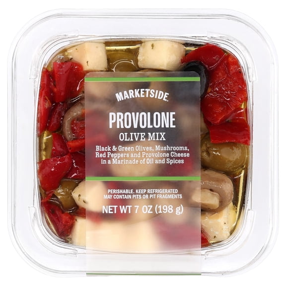 Marketside Provolone Olive Mix, 7 oz