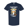 thumbnail image 1 of T-Shirt Unisexe Baby Yoda Quarantine Humor Fast Food Citation, jusqu'à la Taille 5TG, 1 of 4