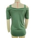 thumbnail image 1 of Camiseta Con Hombros frhos para Mujer, parte frontal suelta y transpirable para uso diario casual, 1 of 3