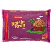 Malt-O-Meal Raisin Bran Cereal, Family Size Breakfast Cereal, 39 oz Resealable Cereal Bag