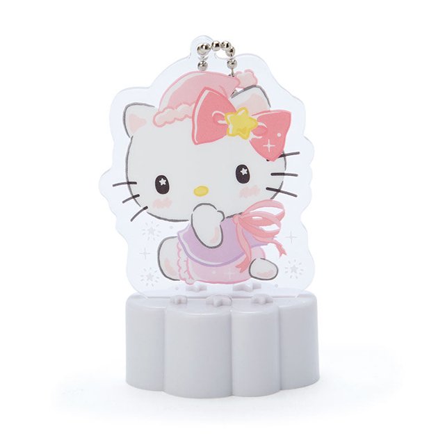 Llavero acrílico y soporte de luz personalizable de Hello Kitty