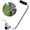 Silver, variant on Ergonomic Trimmer Handle, String Trimmer Handle with Bracket Clip, Weed Wacker Handle Extension, Trimmer Handle for Landscaping and Landscaping