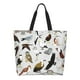 thumbnail image 1 of Fotbe Animal Bird Bolsa Tote Estética de Lona con Estampado para Mujer - Bolsa Reutilizable de Hombro Casual para Vacaciones, Compras, Trabajo y Gimnasio, 1 of 8