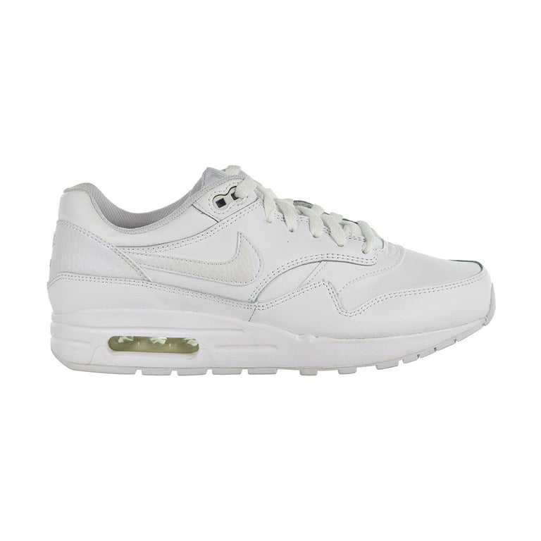 Aankondiging Beroemdheid Rubriek Nike Air Max 1 Big Kids' Shoes White-Vast Grey 807605-105 - Walmart.com