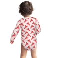 Cotton Baby Onsies, Cute Red Cartoon Lobster Long Sleeve Unisex Newborn