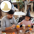 thumbnail image 5 of Wooden Halloween Ornaments Cutout - DIY Blank Unfinished Wood Witch Hat Shaped for Crafts Hanging Decoration Christmas Holiday Birthday Home Party Decor 8pcs with Twine Hanger, 5 of 6