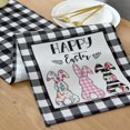 thumbnail image 4 of Tapis de Table, Drapeau de Table Easter Lapin Nappe à Carreaux Nappe Fonctionnalité Intelligente, 4 of 12