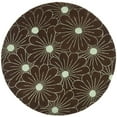 thumbnail image 3 of SAFAVIEH Soho Megan Floral Wool Area Rug, Brown/Teal, 7'6" x 9'6", 3 of 8